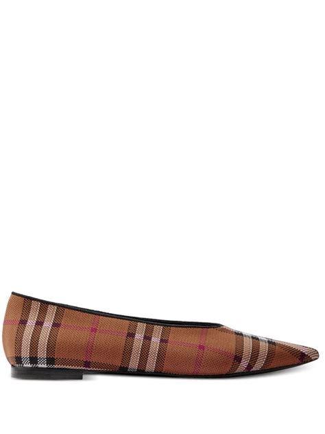 burberry flats on sale